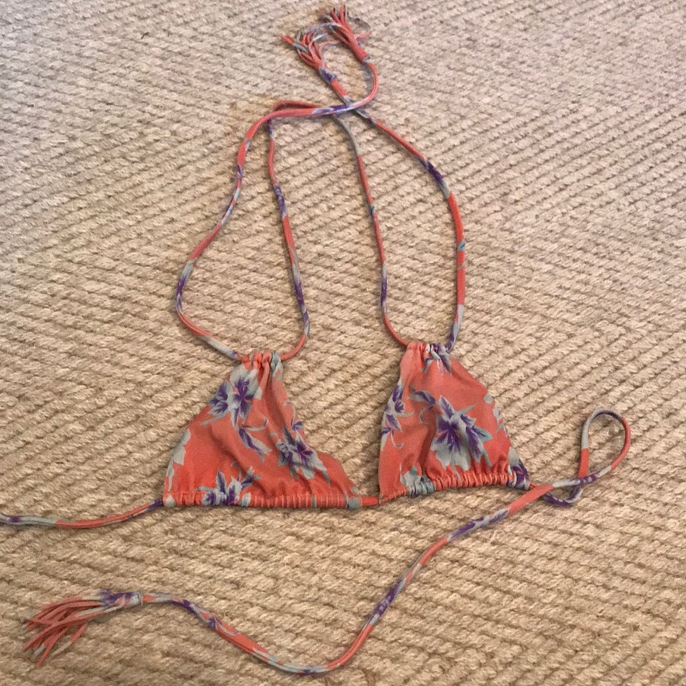 Acacia Swimwear Vintage Aloha Bikini Top